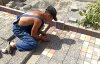 Укладка тротуарной плитки